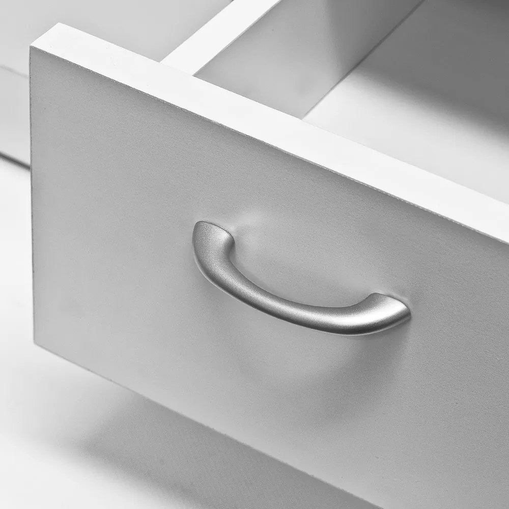 Dulap sub chiuvetă cu 3 sertare SILKE, 63x30x54cm, alb Casaria