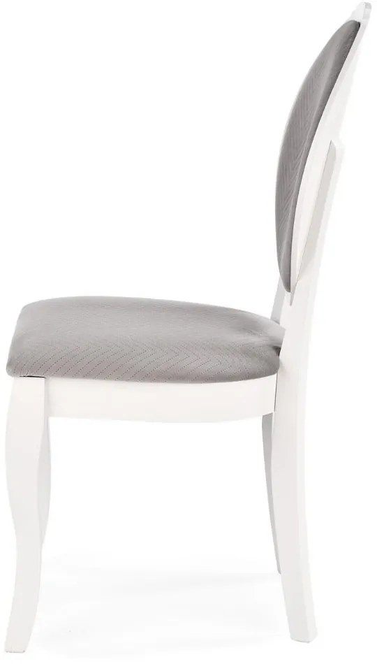 Scaun de bucaterie Velo 1, gri/alb