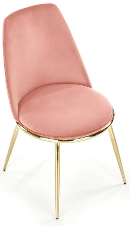 Scaun de bucaterie Louis, roz