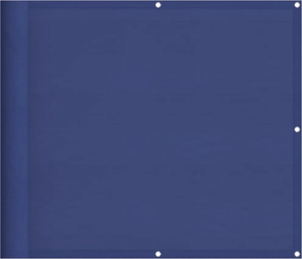 vidaXL Paravan de balcon, albastru, 90x800 cm, 100% poliester oxford
