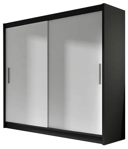 Dulap de haine Baker (negru + alb). 1069153