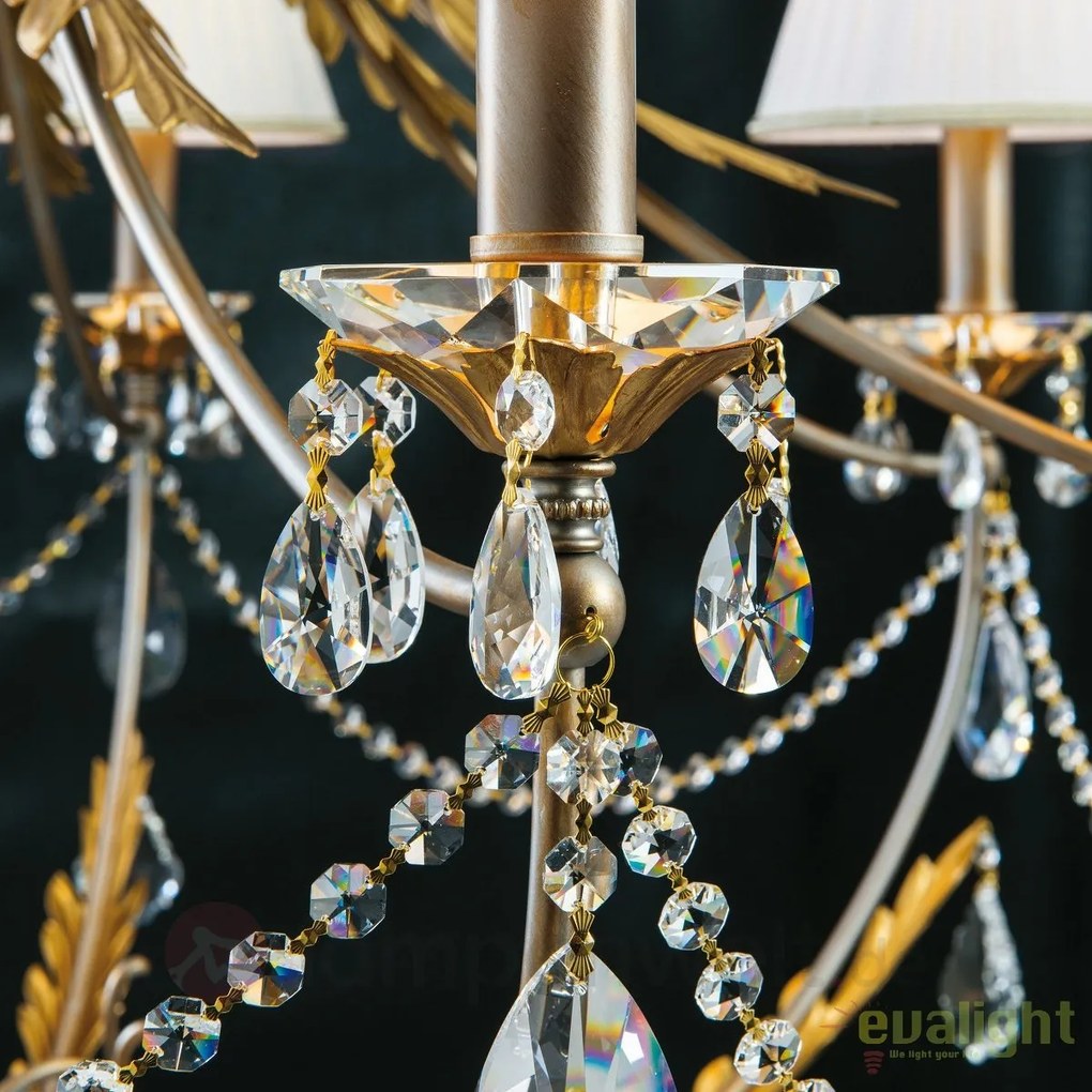 Candelabru LUX super elegant cu 7 brate Miramare LU 2406/7 OR