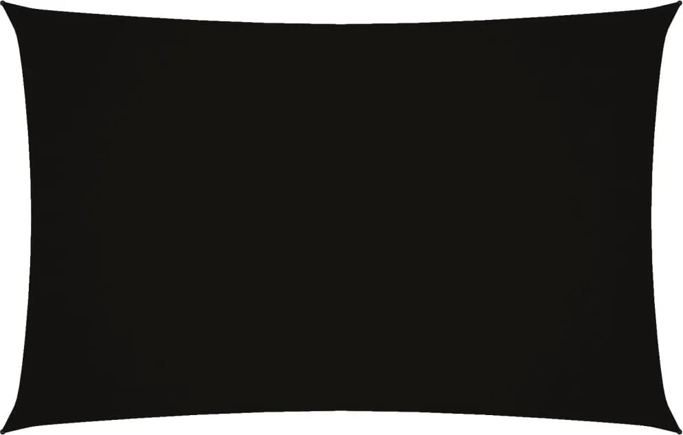 vidaXL Parasolar, negru, 2x5 m, țesătură oxford, dreptunghiular