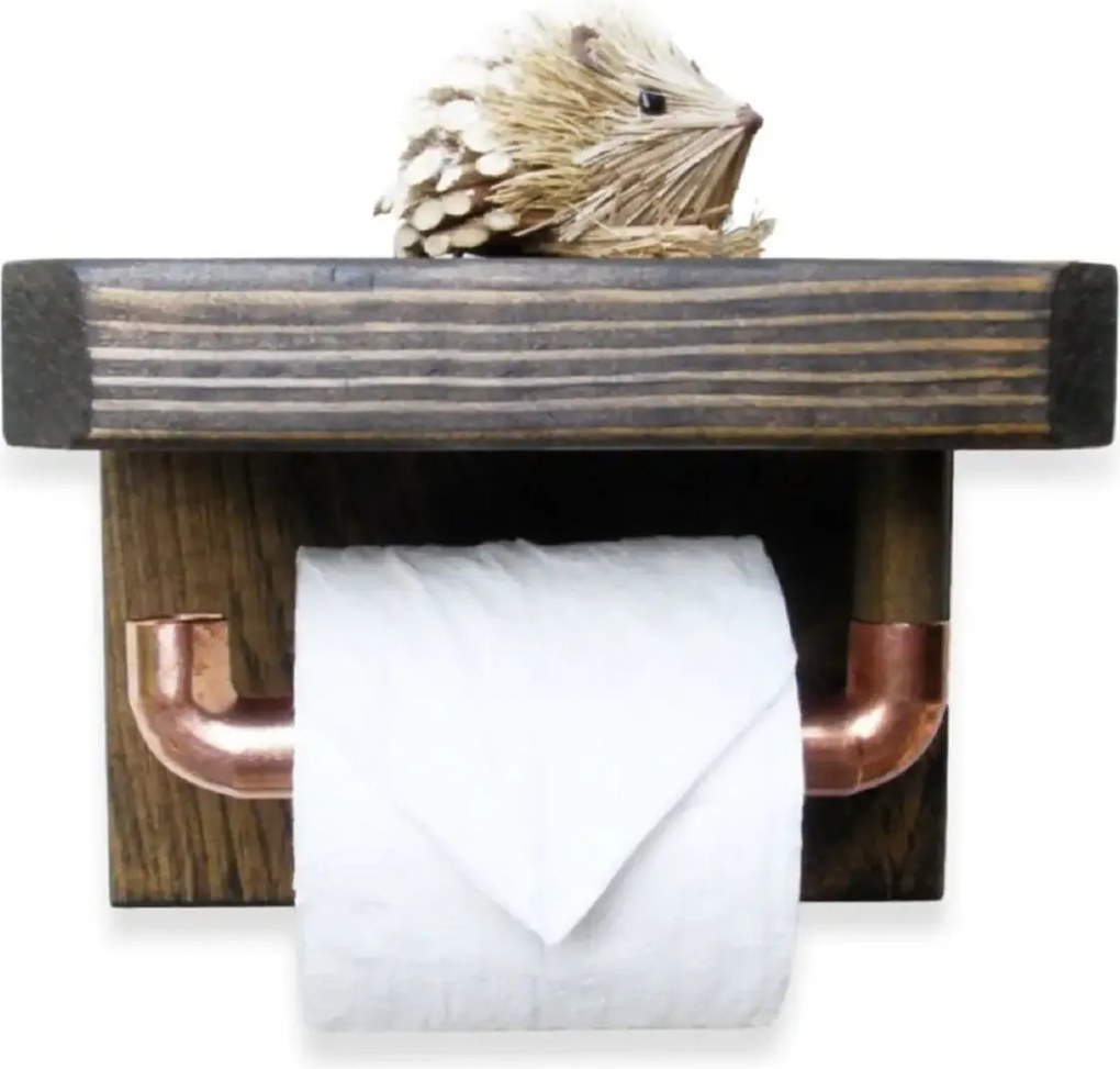 Suport prosop din lemn, seria wood, Homs, rustic,700022