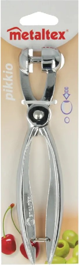 Aparat de scos sâmburi la cireșe sau măsline Metaltex, lungime 18 cm