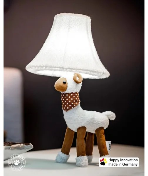 Lampă LED de masă pentru copii Happy Lamps WOLLE LED/5,4W/230V oaie