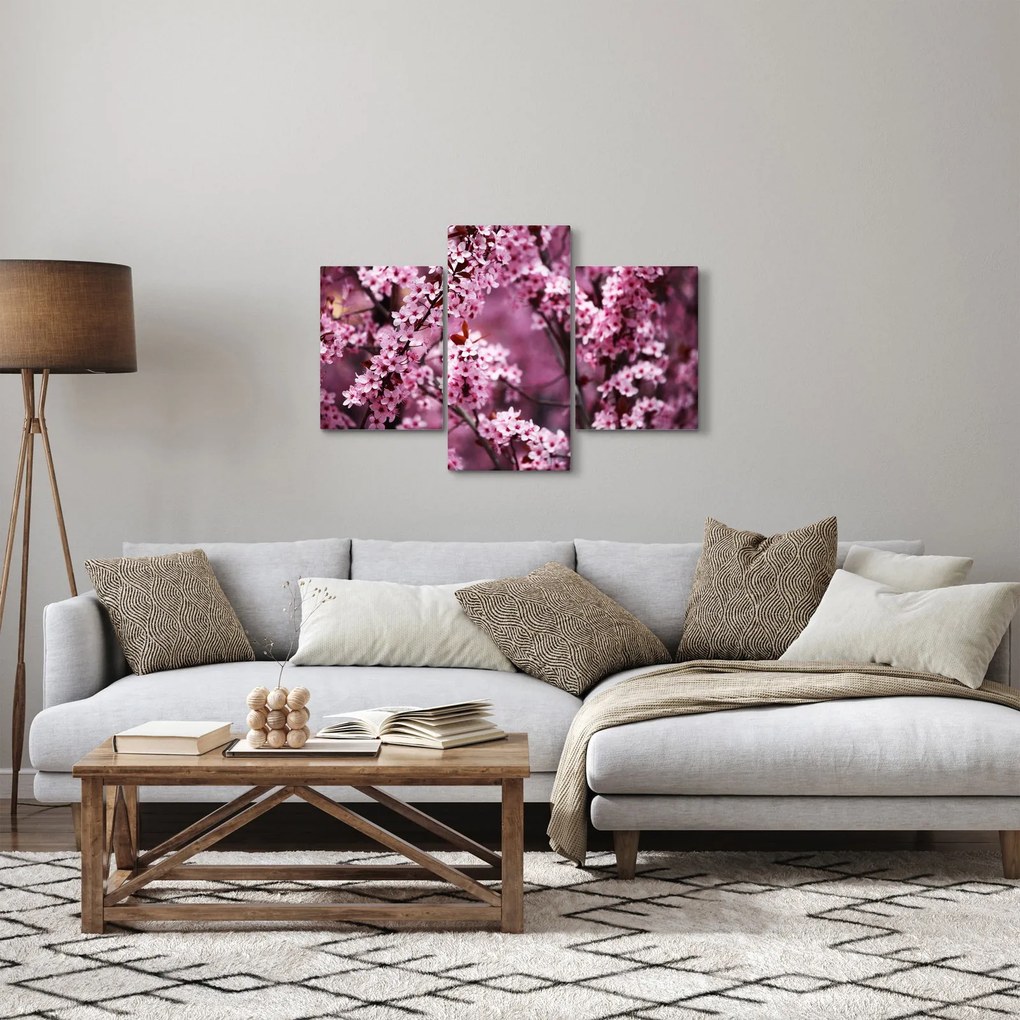 Tablou - Sakura roz (90x60 cm)