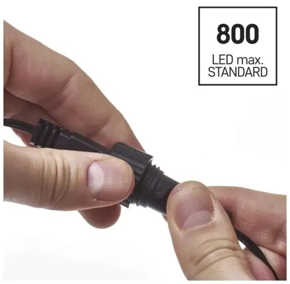 Instalație LED de Crăciun de exterior 160xLED/2x1,5m IP44 alb rece