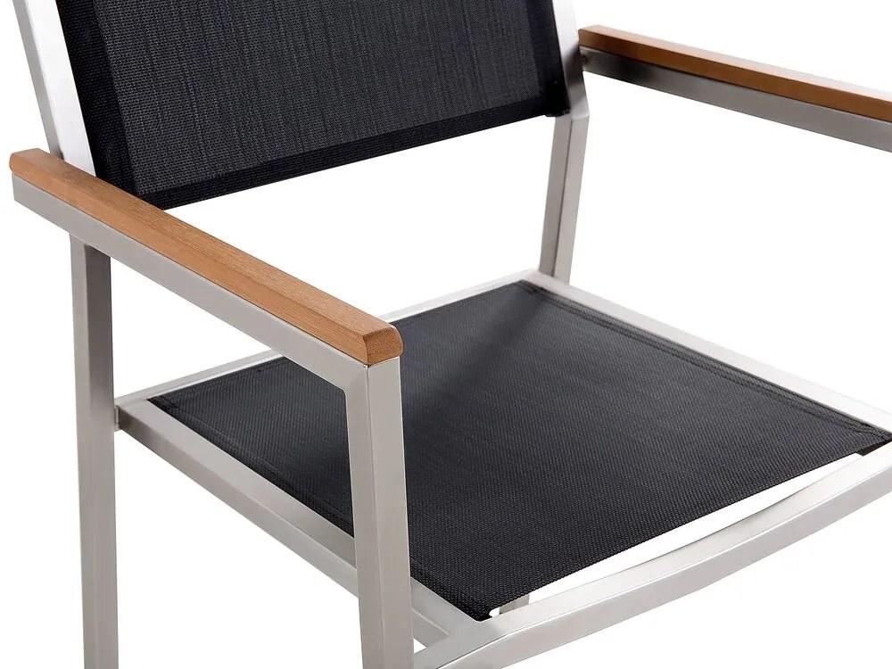 Set mobilier de grădină Cleopatra (negru). 1078481