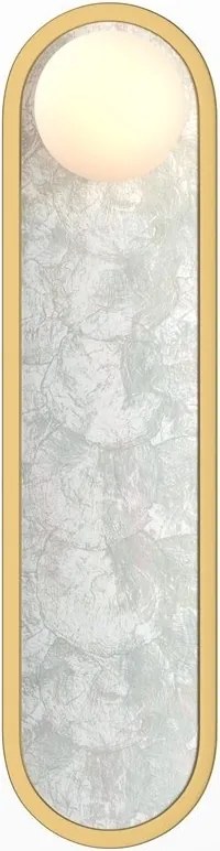 Aplica LED mozaic din sidef natural Capiz Perlamour