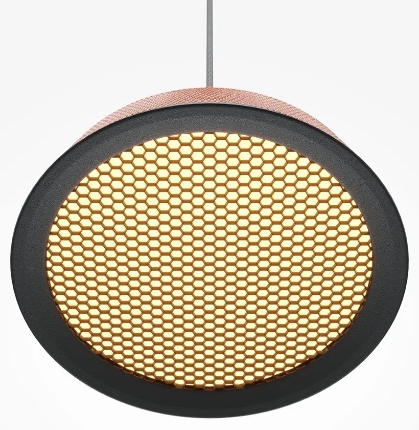 Pendul LED design modern El 14,5cm teracota