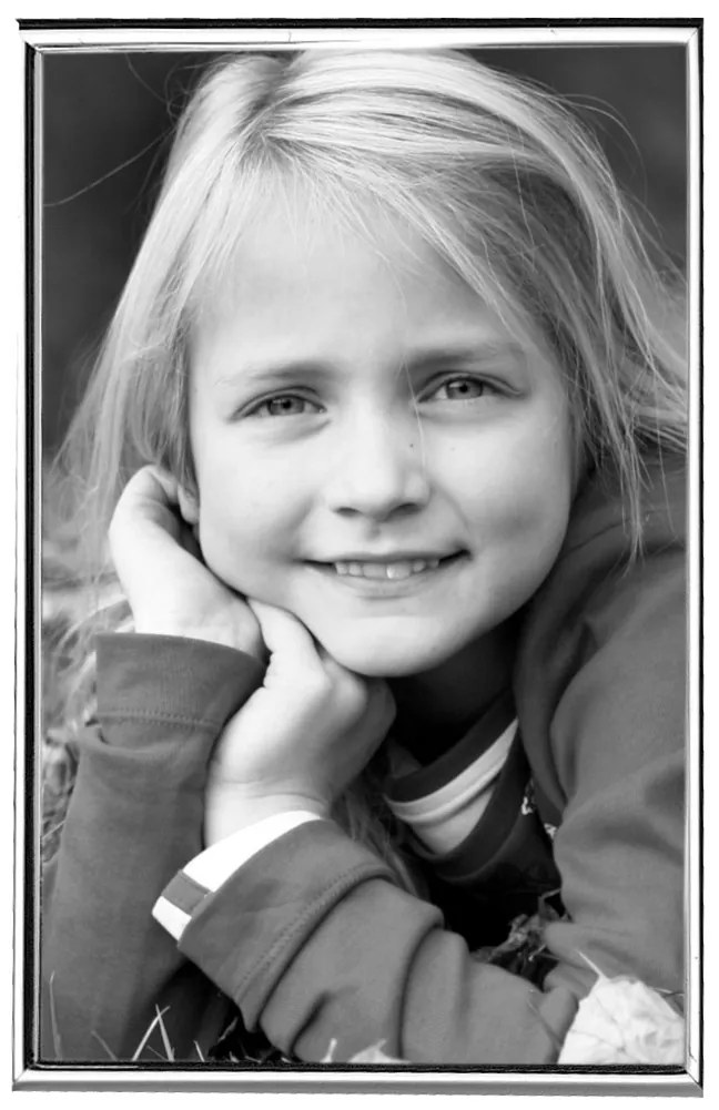 Rama foto NIKO, placata cu argint, 13.3x9.4 cm