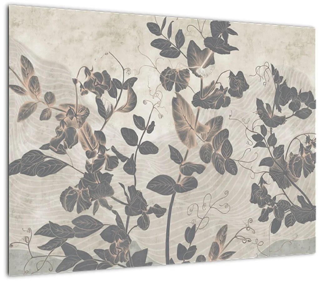 Tablou - Frunze texturate (70x50 cm)