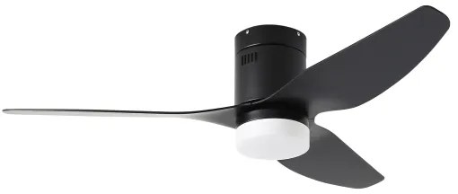 ZEVENTI - Ventilator de tavan LED PADUA LED/18W/230V Wi-Fi Tuya negru + telecomandă