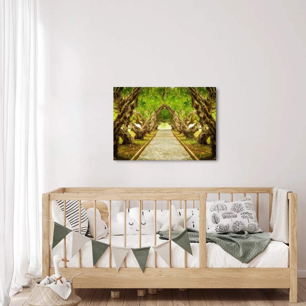 Tablou - Tunel viu din plumeria (70x50 cm)