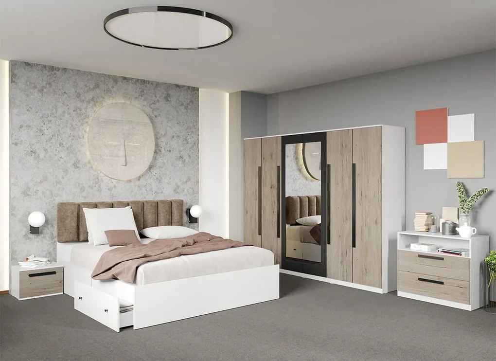 Set dormitor complet San Remo - Dallas - C42