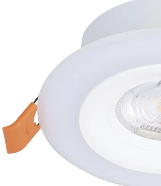 Eglo 901117 - Lampă de baie CALONGE, set 3 LED-uri RGB, dimabilă, 3,8W/230V, IP44 + telecomandă