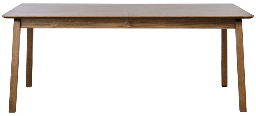 Masă de dining extensibilă cu blat cu aspect de lemn de stejar 95x190 cm Baro – Unique Furniture