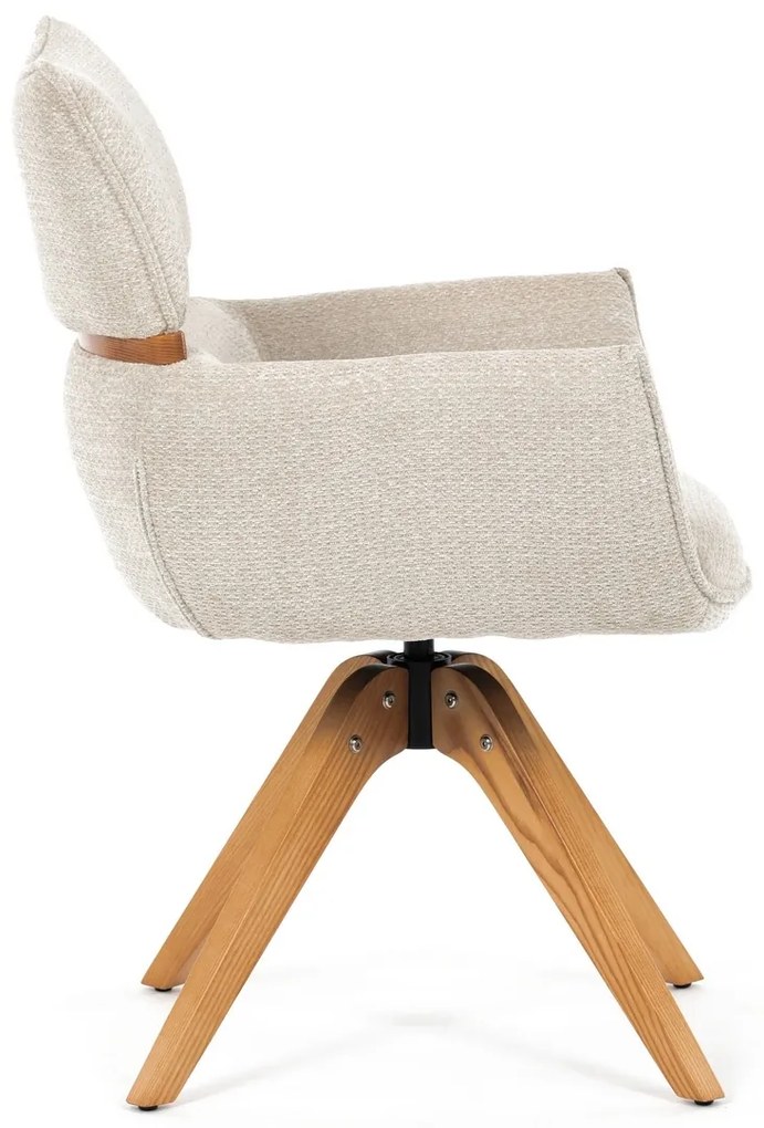 Scaun de sufragerie DCH-D1348 CRM2 cu mecanism deîntoarcere