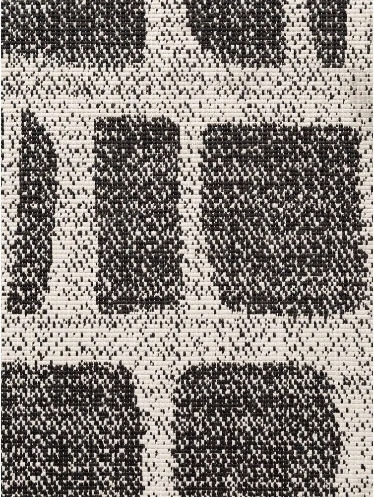 Covor pentru exterior și interior negru/crem 160x230 cm Haringey Ruskin – Ted Baker