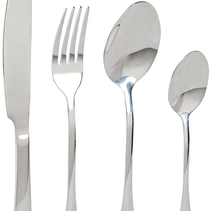 Set 16 tacamuri Silver Chic