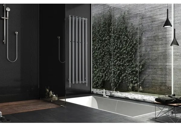 P.M.H. R2C/6 - Radiator de baie tip scară ROSENDAL, 525 W, 150 cm, crom lucios