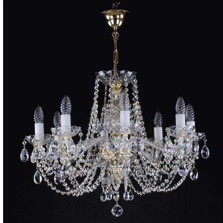 Candelabru Cristal Bohemia Exclusive 8 brate ANGELIKA VIII