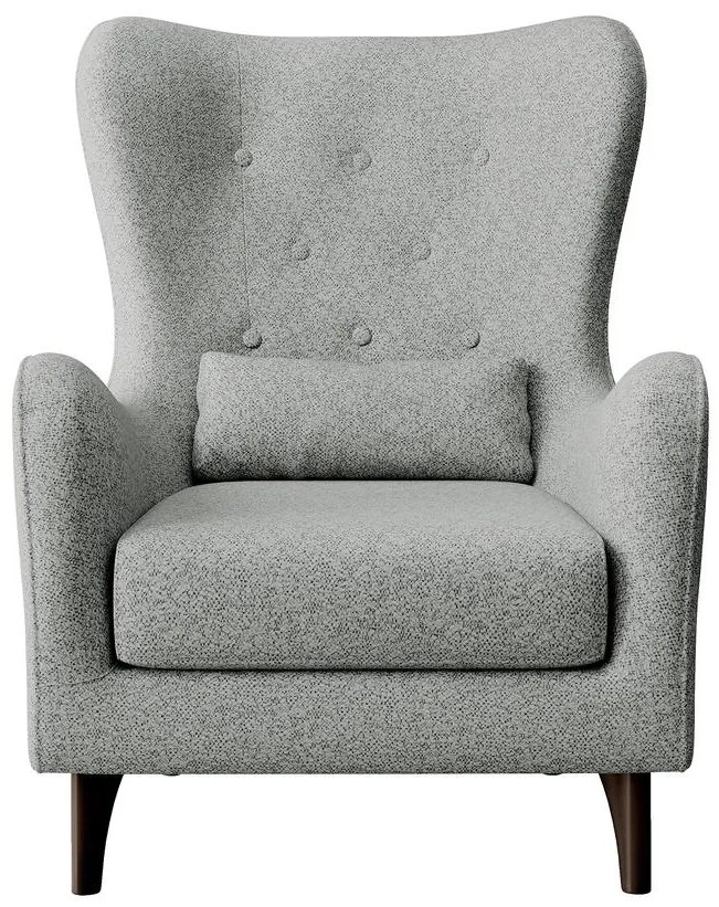 Fotoliu Calimero I (gri deschis + wenge). 1099340