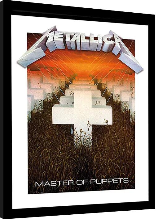 Poster înrămat Metallica - Master of Puppets