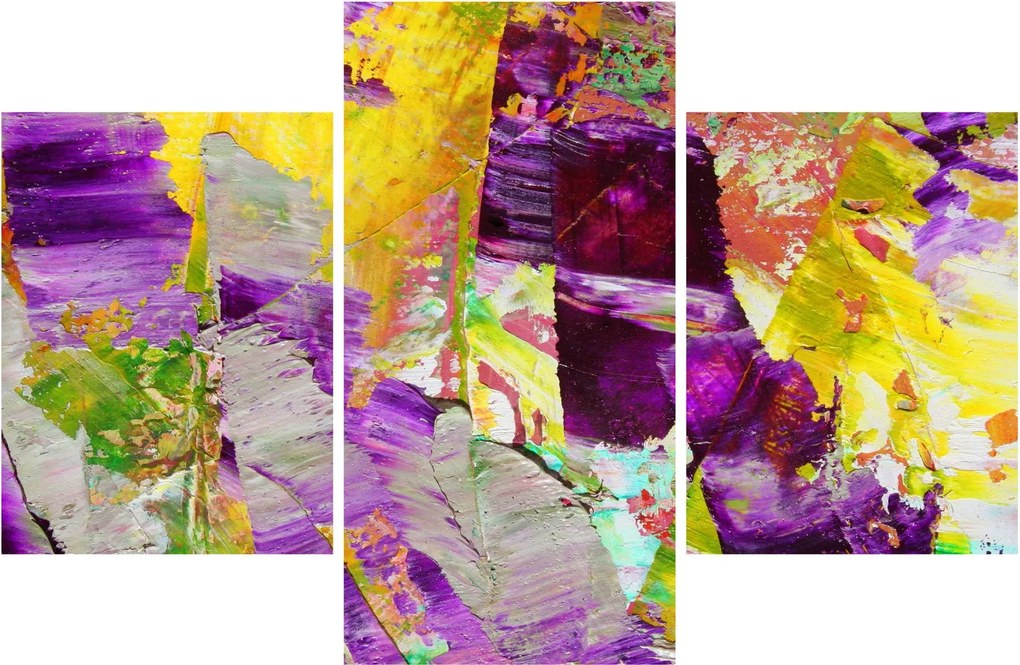 Tablou cu abstracție - pictura (90x60 cm)