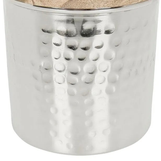 Set 3 recipiente decorative Asdis (argintiu). 1077396