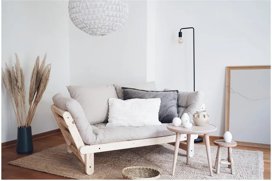 Canapea variabilă KARUP Design Beat Natural, bej