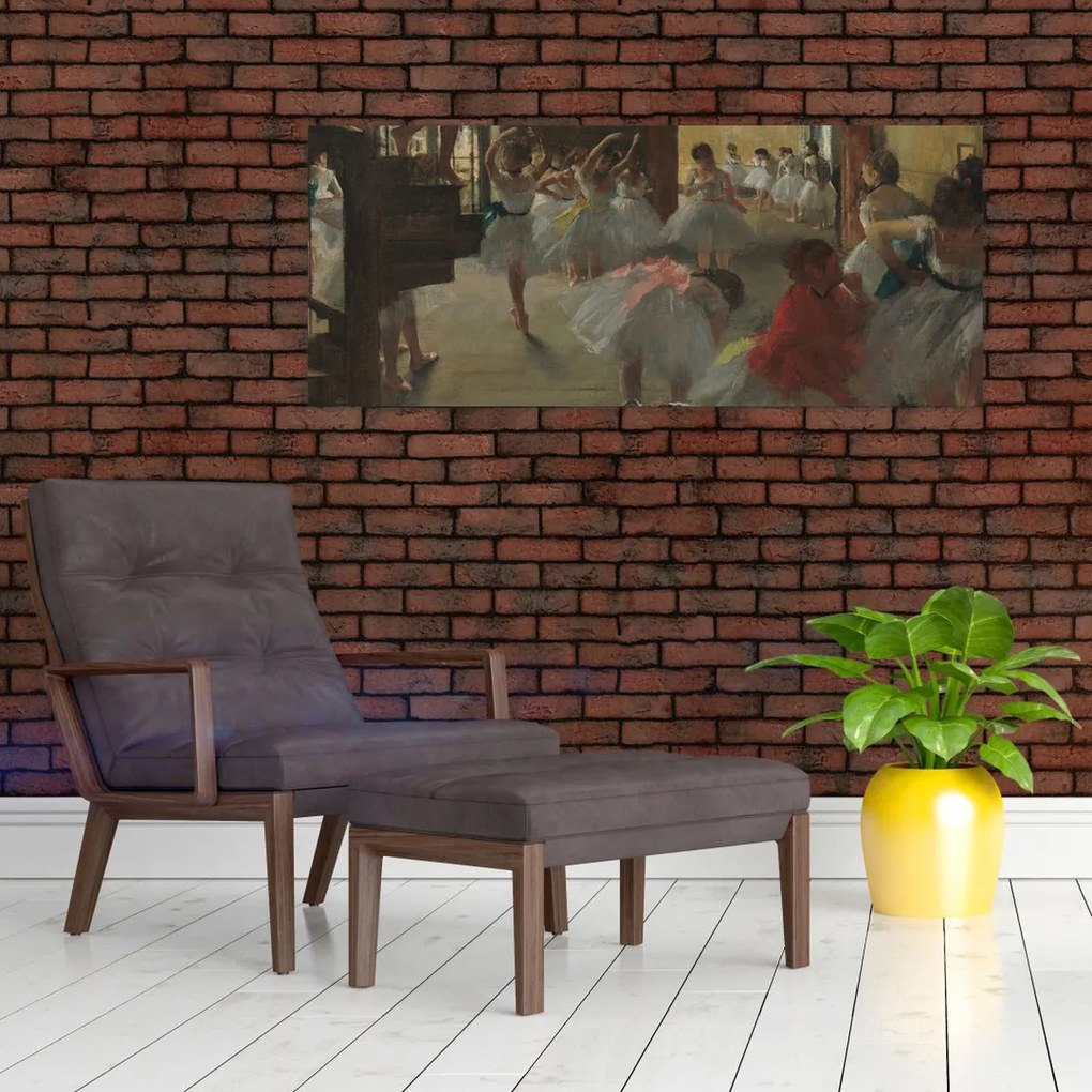 Tablou - Edgar Degas, The Dance Class, reproducere (120x50 cm)