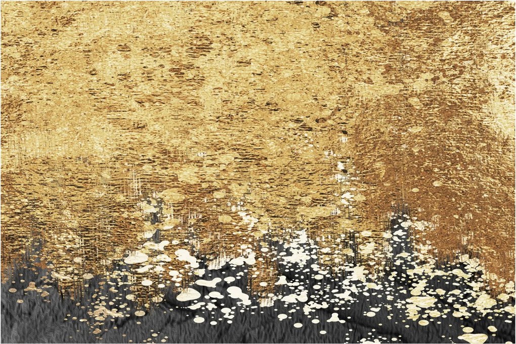 Tablou - Structura de aur N⁰3 (90x60 cm)