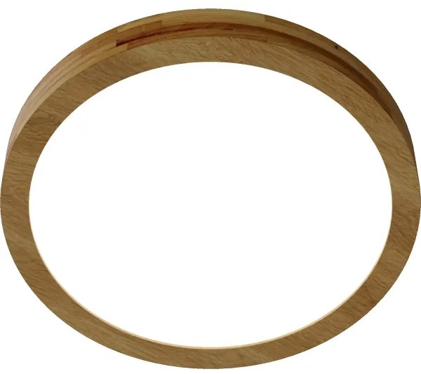 Plafonieră LED RONDO LED/48W/230V d. 50 cm stejar APLED