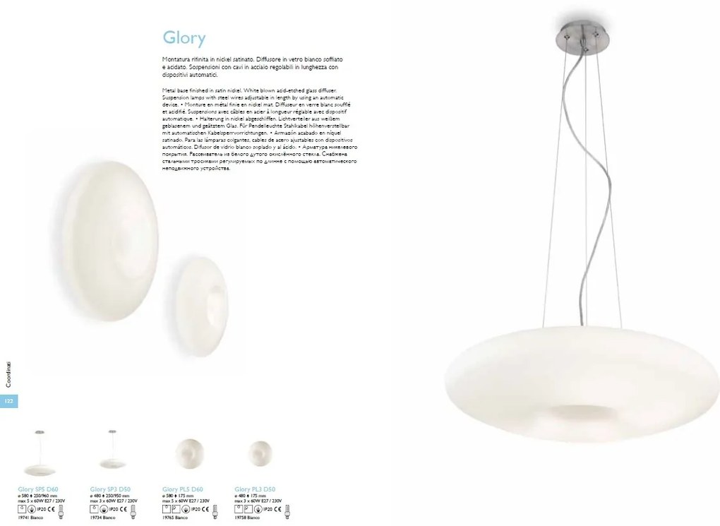 Lustra diametru 58cm GLORY SP5 D60 019741
