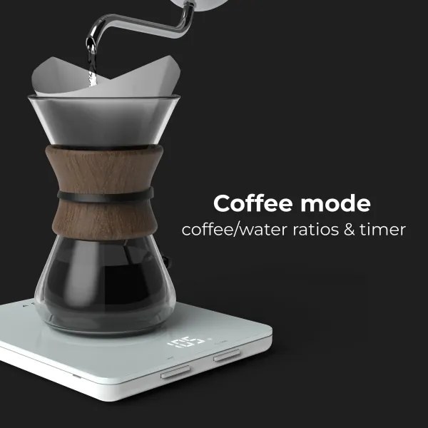 Cântar de bucătărie inteligent AENO 3xAAA Bluetooth