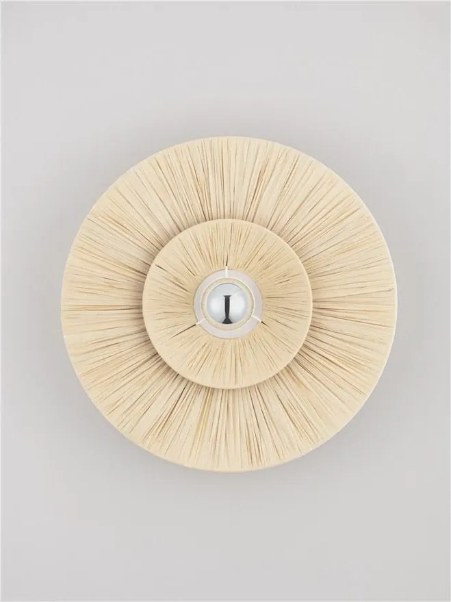 Aplica de perete cu design texturat Nora natur