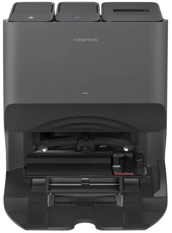 Robot aspirator cu statie automatizata Roborock S8 Pro Ultra, 50W, Wi-Fi, 6000Pa, 750ml, 300m2, Autonomie pana la 180 min, Turbo, Control vocal, Negru