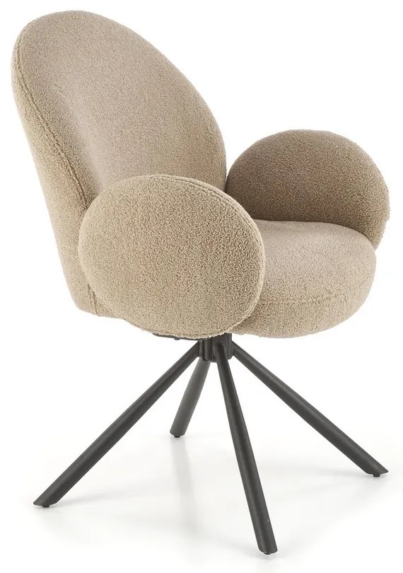 Scaun de bucaterie Lumpy, bej