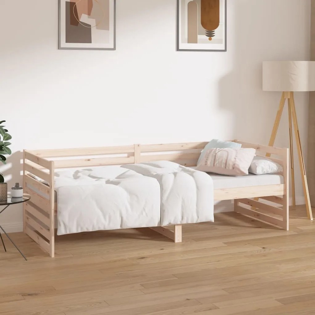814689 vidaXL Pat de zi, 80x200 cm, lemn masiv de pin