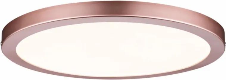 Plafoniera LED Panel IX silicon, cupru, 1 bec, diametru 30 cm, 230 V