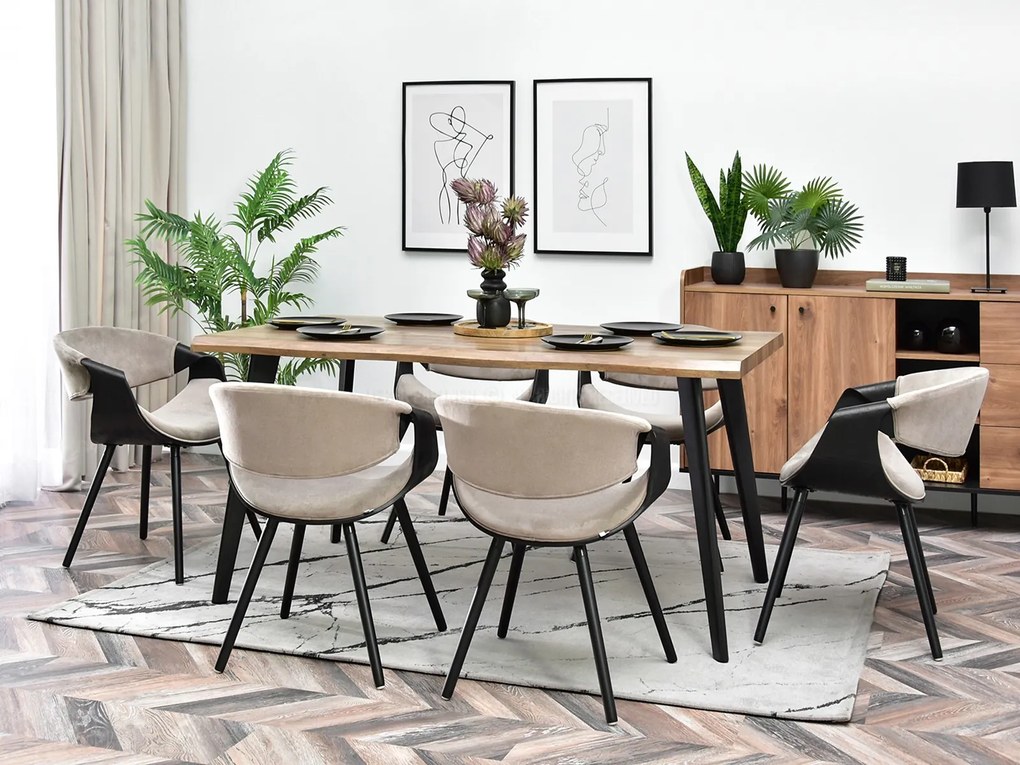 Scaun Bjorn K (bej + negru). 1110930
