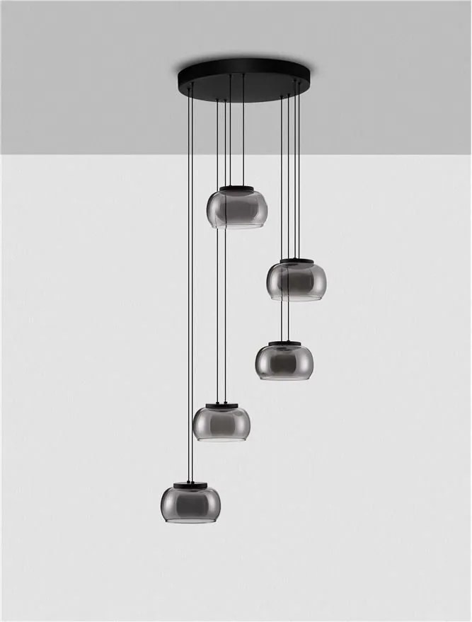 Lustra LED suspendata design modern decorativ BIOS 5L
