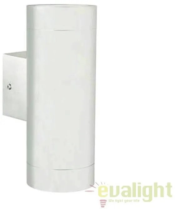 Aplica de perete exterior dubla IP54 Tin Maxi alb 21519901 NL