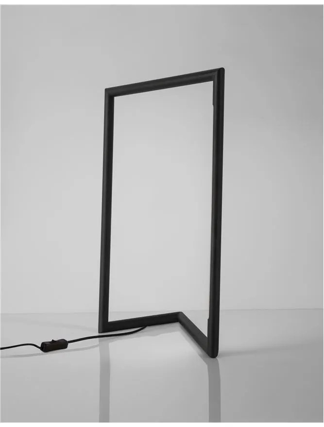 Veioza LED, lampa de masa design modern ENSIO negru NVL-9077010