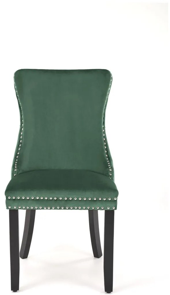 Scaun Alda velvet verde inchis H95 cm