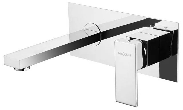 Mexen Cube baterie de baie îngropată, crom - 73115-00