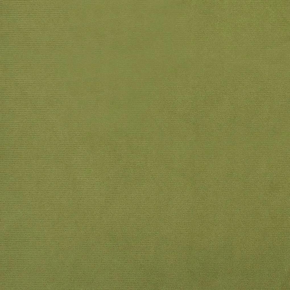 Scaune de bucatarie pivotante, 6 buc., verde deschis, catifea 6, Lysegronn