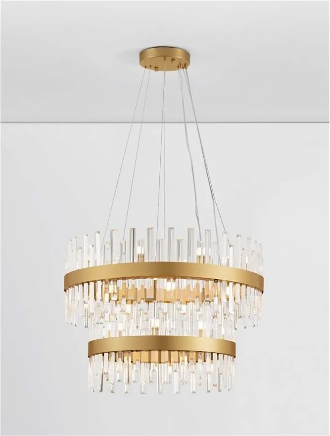 Lustra suspendata eleganta design modern Crown 75cm